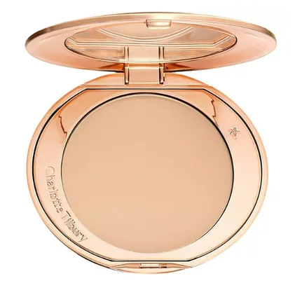charlotte tilbury airbrushed finish powder mattify cosmetics makeup for oily skin blog