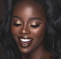 nude eye shadow looks champagne beige eyeshadow earth angel mattify cosmetics shimmery tones for dark skin vegan