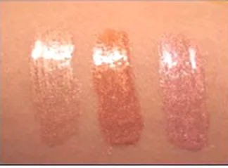 Sparkly lip gloss vegan lipstick how to use eyeshadow as lipstick Mattify cosmetics long lasting products for oily skin sparkly eye shadow colors rose gold pink shimmery lipgloss natural makeup looks 